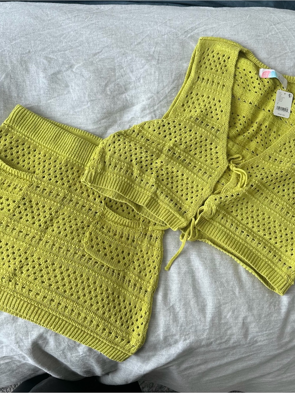 Free People NWT Knit Two-Piece Cover-up Set